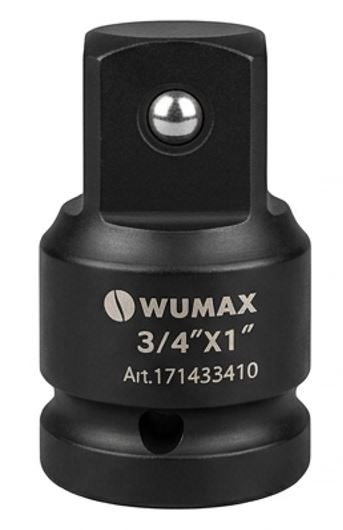 Переходник ударный 3/4"-1", WUMAX
