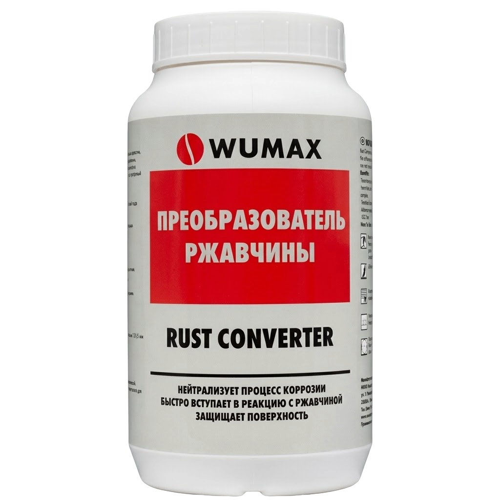 Преобразователь ржавчины, 1 л., WUMAX