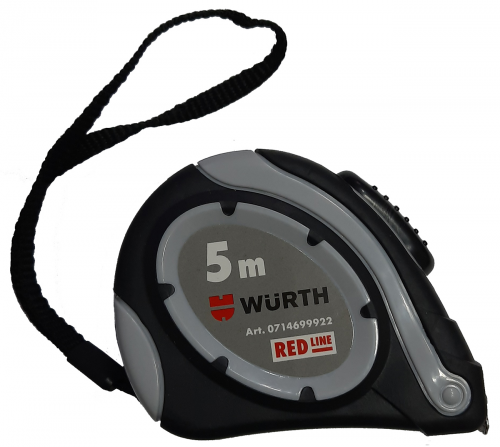 Рулетка Red Line, 5м/19мм