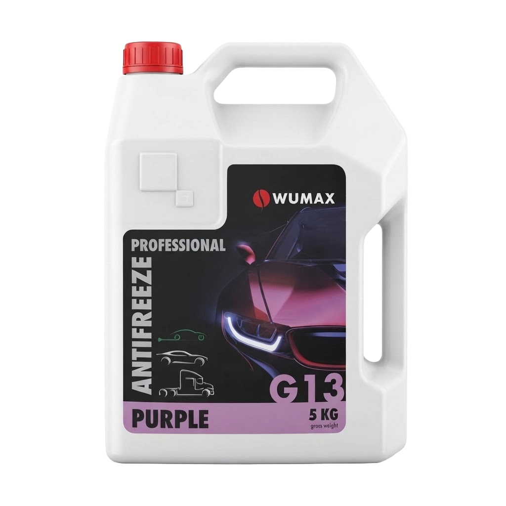 Антифриз ANTIFREEZE PROFESSIONAL G13, фиолетовый, 5 кг., WUMAX