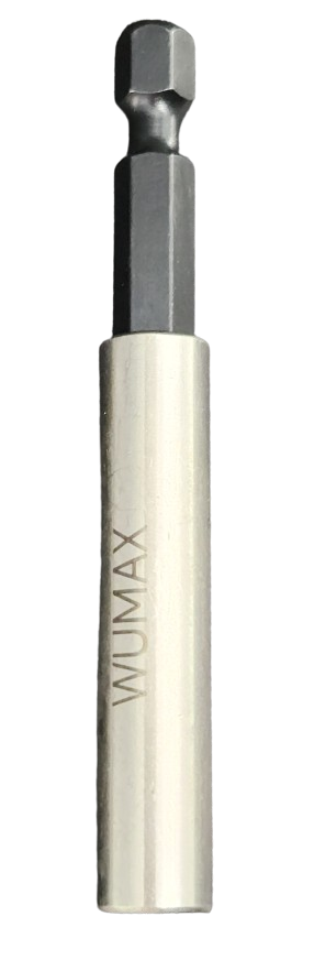 Адаптер магнитный 1/4", 75мм, WUMAX