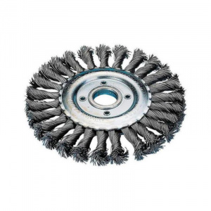 Щетка-ершик проволочная универсальная (сталь d 0,5) , d 125 мм