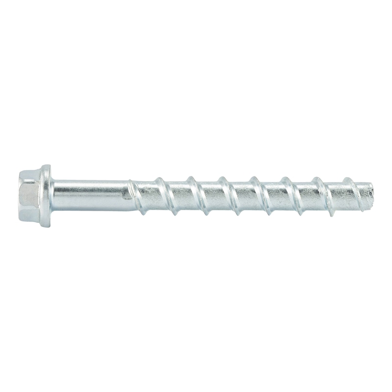 Анкер-шуруп с 6-гранной головкой-W-BS/S-(A2K)-SW15-5-25-10X80