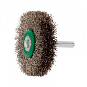 Щетка с валом (проволока нерж. сталь d0,3), d 60 мм