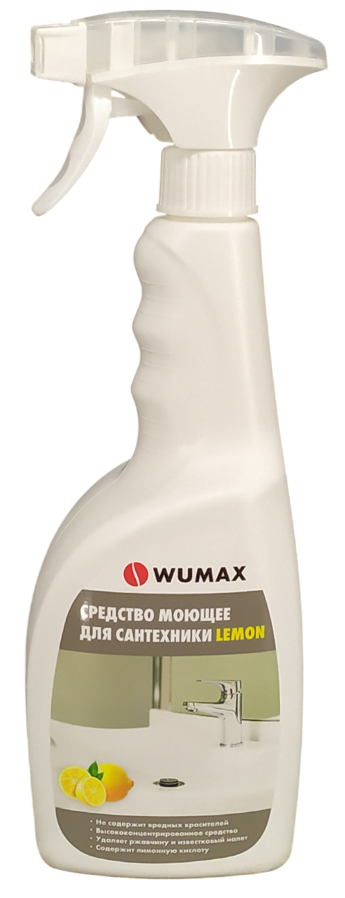 Средство моющее для сантехники LEMON 750 мл WUMAX