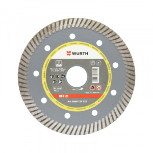 Диск алмазный 125х22,2 мм Turbo, Red Line