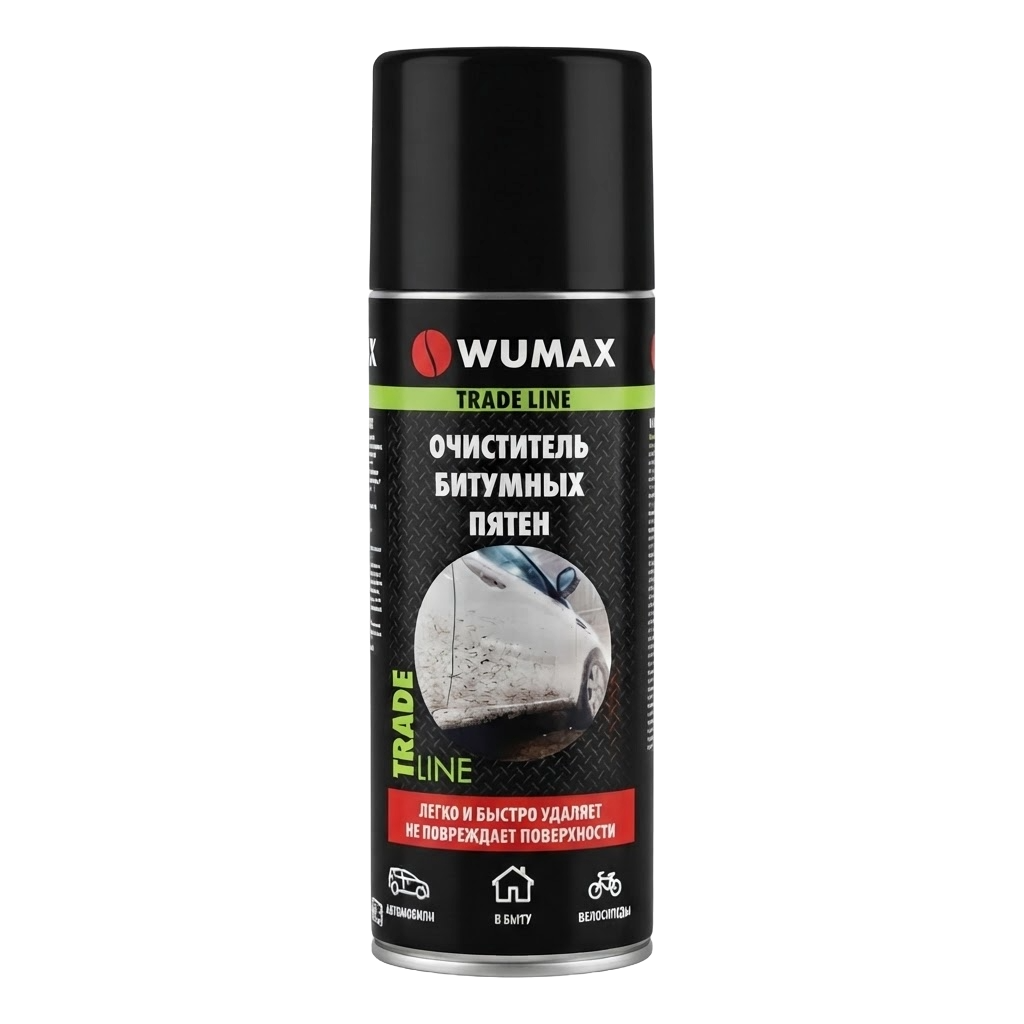 Очиститель битумных пятен, 200 мл, WUMAX
