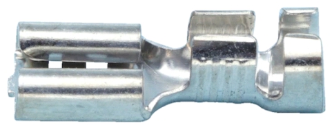 Разъем гнездовой WUMAX неизолированный плоский луженый, широкий, 6,3х0,8 мм., 0,5-1,5 кв. мм.