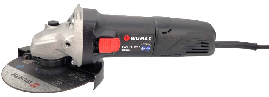 Углошлифовальная машинка EWS 11-125C Classic, WUMAX
