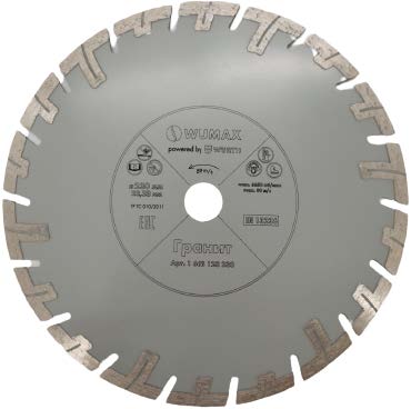Алмазный диск по граниту d230*22,23, WUMAX