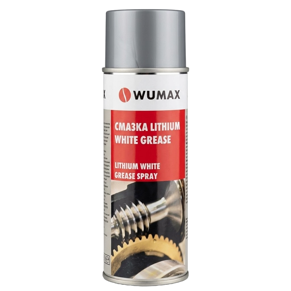 Смазка LITHIUM WHITE GREASE, 400 мл., WUMAХ