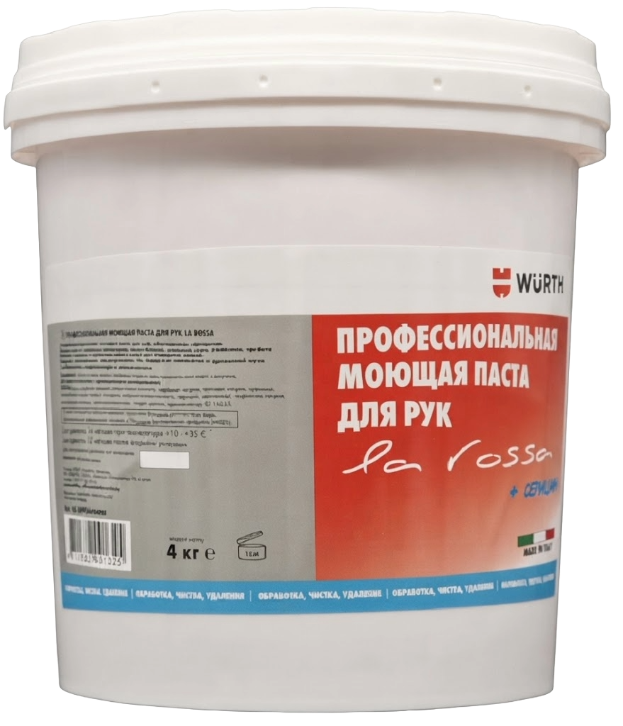 Профессиональная моющая паста для рук LA ROSSA, 4 кг