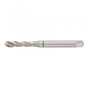 Метчик машинный для глухих отв. DIN371-HSSE, зеленый M4 ZEBRA