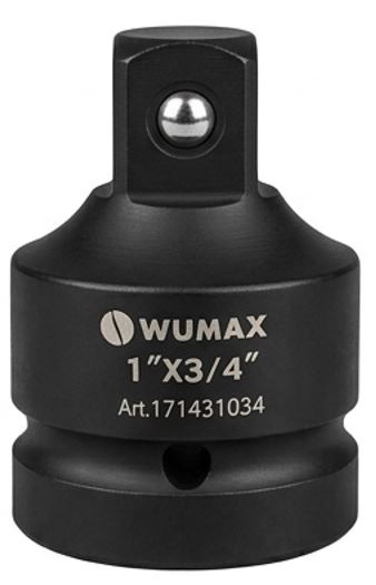 Переходник ударный 1"-3/4", WUMAX