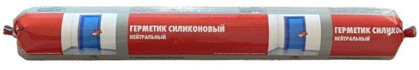 Герметик силиконовый нейтральный, прозрачный 600мл, Wumax
