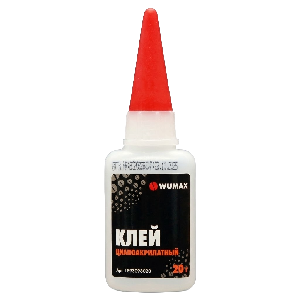Клей цианоакрилатный, 20 гр. WUMAX