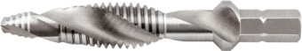 Метчик комбинированный  HSCO (5% Co) MULTISTEP-M10x1,5х59x15x15 мм, L90 мм, 1/4" HEX, WUMAX