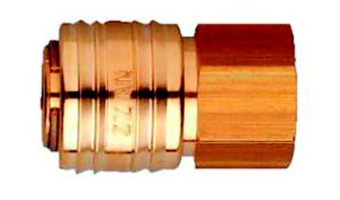 Быстросъемная муфта, 1/2", внутр.резьба, латунь, WUMAX