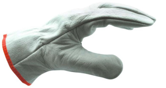 Перчатки защитные WUMAX от минимальных рисков, кожаные, Basic Rigger р. 10