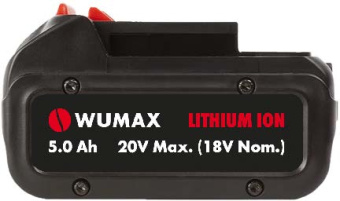 Аккумулятор Li-ion 5,0 Ah 20V MAX Classic Basic, WUMAX