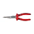 Длинногубцы изогнутые, 200мм RED LINE
