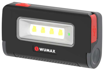 Фонарь аккумуляторный светодиодный налобный CLICK, без сетевого адаптера, WUMAX