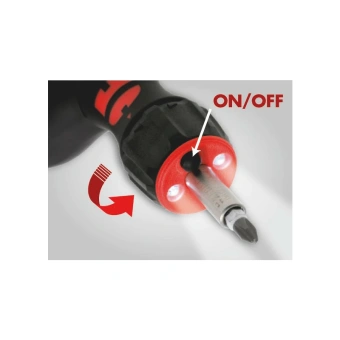 Набор бит и головок (37 шт.) с реверсивной отверткой, ZEBRA, WURTH