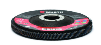 Диск лепестковый Optimum, 125 мм, P40, нерж. сталь