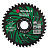Диск пильный Multimaterial, 165x1.6x2.6x30/20мм, 40T, ATB, PTFE, WUMAX