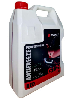 Антифриз ANTIFREEZE PROFESSIONAL G12 PLUS, красный, 5 кг., WUMAX