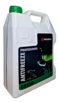 Антифриз ANTIFREEZE PROFESSIONAL G11, зелёный, 5 кг., WUMAX