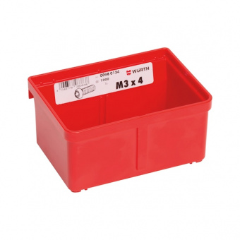 Кювета для кейса System 2.2.1, красная