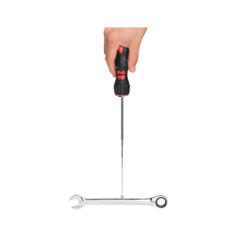 Набор бит и головок (37 шт.) с реверсивной отверткой, ZEBRA, WURTH