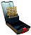 Набор сверел WUMAX HSS-TiN DIN338 1,0-10,0/0,5 мм, 19 штук