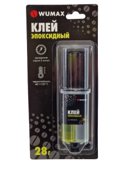 Клей эпоксидный, 28 гр. WUMAX