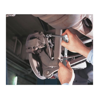 Трещотка 1/2"-250 мм пылезащищенная ZEBRA