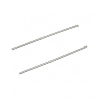 Комплект круглого релинга для Slidebox 500 мм, белый