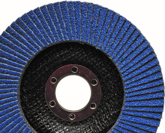 Диск лепестковый Optimum, 125 мм, P40, нерж. сталь