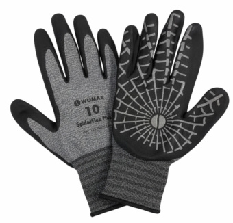 Перчатки защитные от минимальных рисков SpiderFlex Plus, р. 8, WUMAX