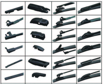 Щетки для стеклоочистителей, бескаркасные, 425мм-17''