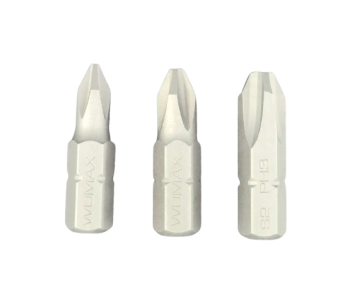 Бита РН3, 1/4", C 6.3, 25мм, WUMAX