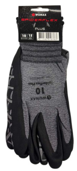 Перчатки защитные от минимальных рисков SpiderFlex Plus, р. 8, WUMAX
