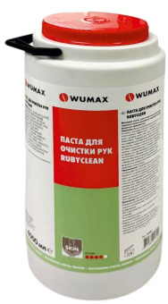 Паста для очистки рук RubyClean, 4000 мл., WUMAX