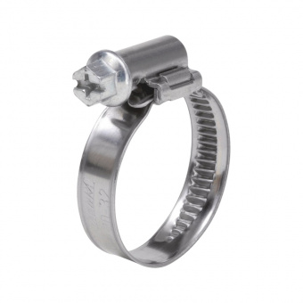 Хомут металлический оцинк. сталь d40-60мм. Wumax