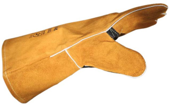 Перчатки защитные сварщика WeldMASTER, из нат. кожи (спилок), р-р 9, WUMAX